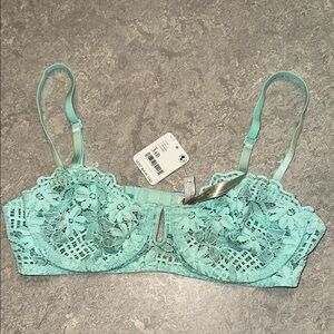 NWT Intimately Free People Made You Look Urban Outfitters Mint Green Bra 34B
